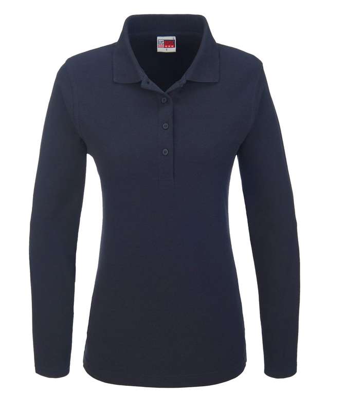 Long Sleeve Boston Golf Shirt - Ladies