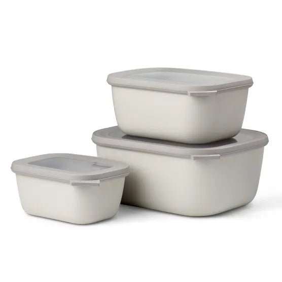 Mepal Cirqula Set Deep Rectangular 3pc