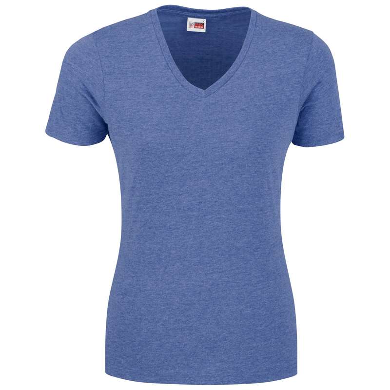 Michigan Melange V-Neck T-Shirt - Mens & Ladies