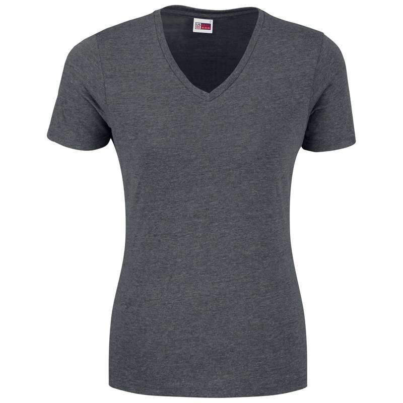 Michigan Melange V-Neck T-Shirt - Mens & Ladies
