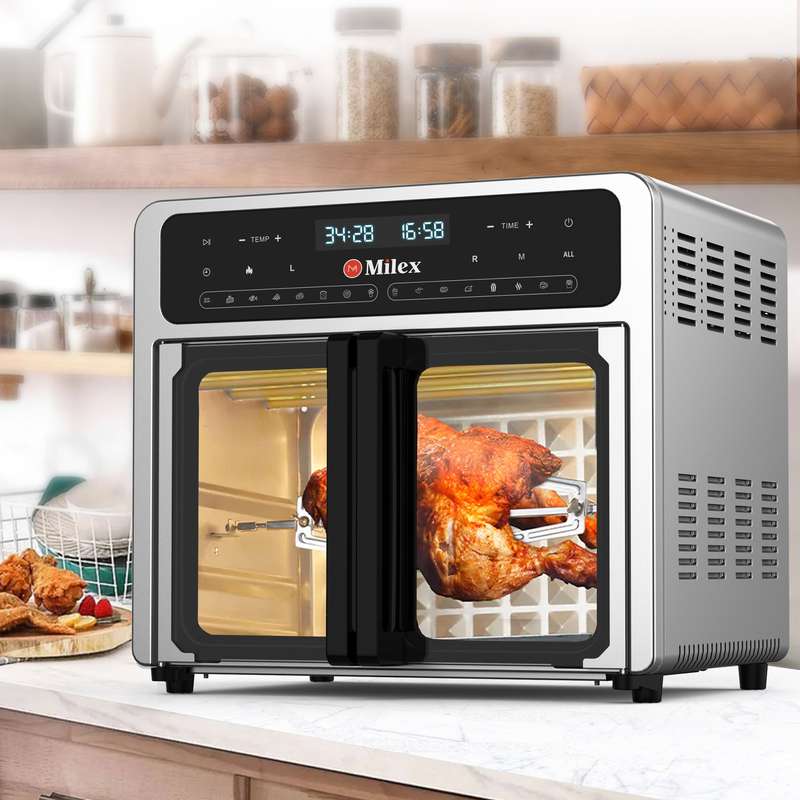 Milex Deluxe Rotisserie Air Fryer 24L