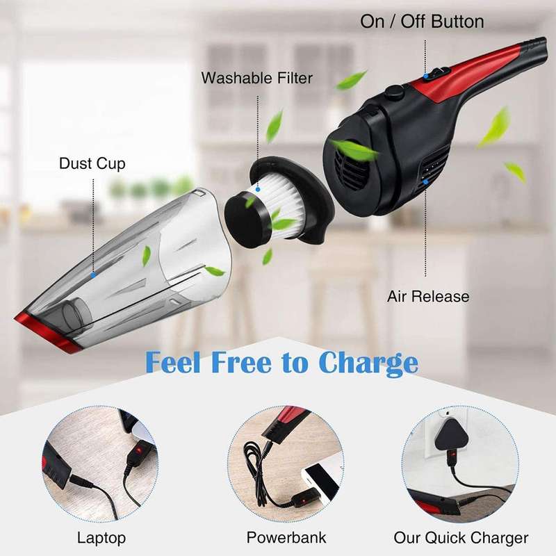 Milex Wet & Dry Handheld Vacuum