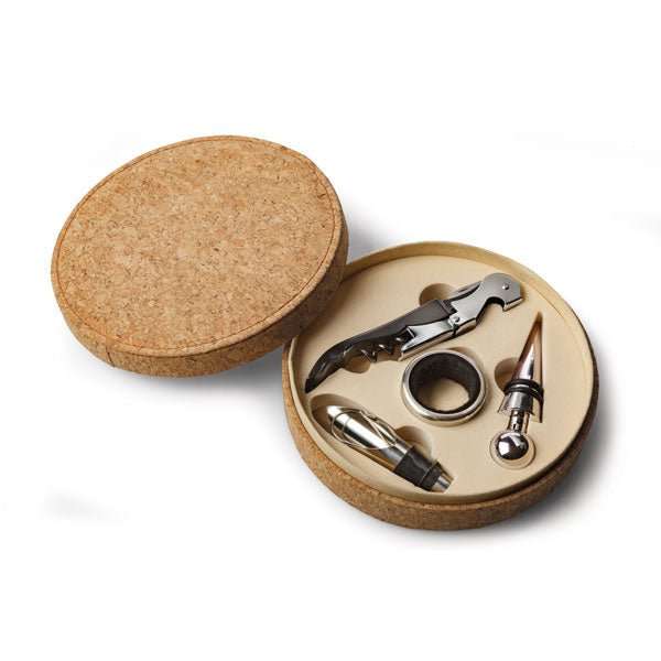 Moreto Cork Wine Set