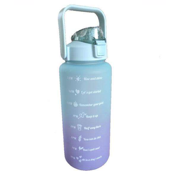 Motivational Water Bottle 2 Litre
