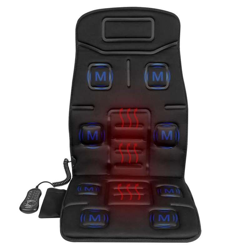 Naipo Portable Seat Massager with Vibration & Heat