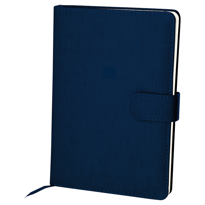 Notebook With Magnetic Clip Cover A5