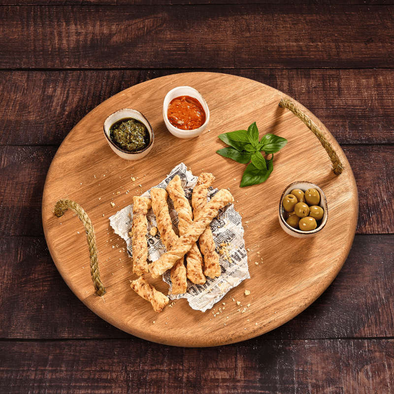 Okiyo Homegrown Round Food Platter
