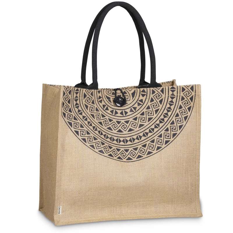 Okiyo Kashira Jute Tote