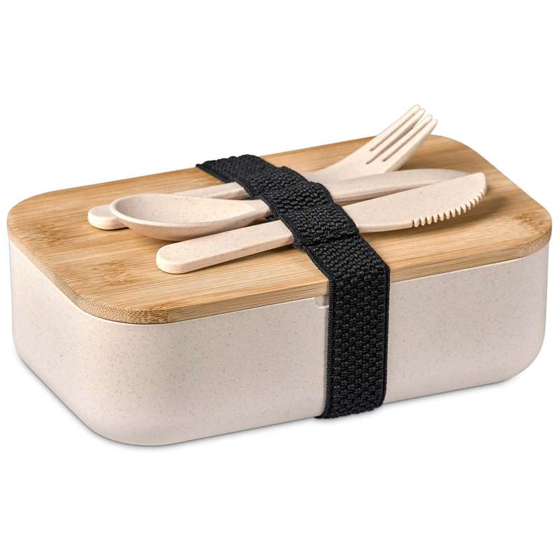 Okiyo Kura Cotton & Wheat Straw Lunch Cooler Set