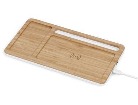 Okiyo Musen Desk Organiser With Wireless Charger