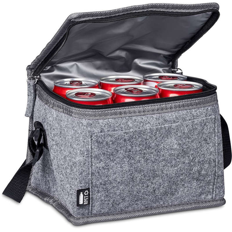 Okiyo Reitoko Recycled Felt Lunch Cooler - 6 Can