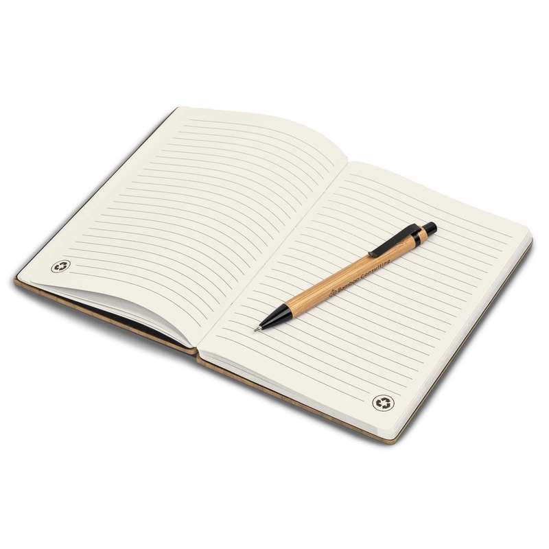 Okiyo Yahari Bamboo A5 Notebook & Pen Set
