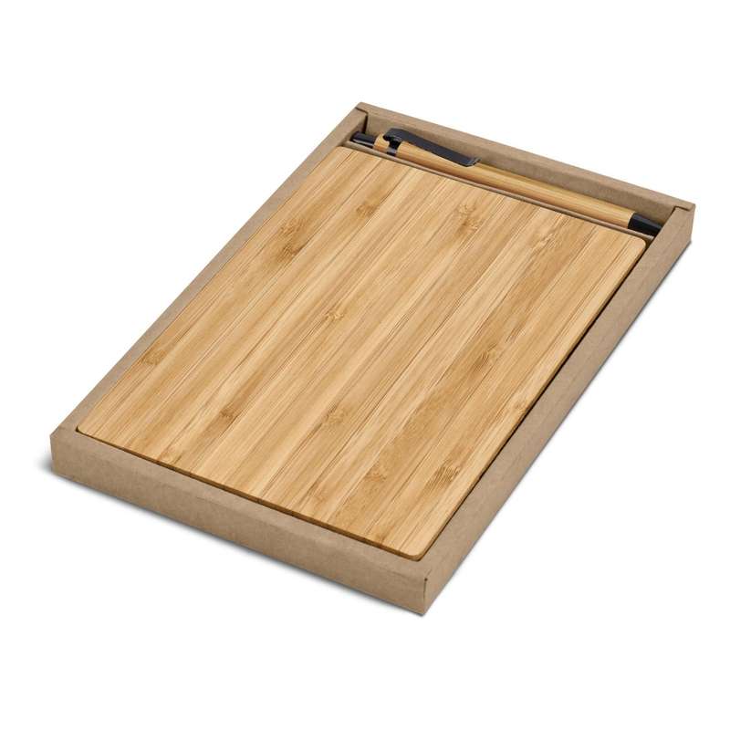 Okiyo Yahari Bamboo A5 Notebook & Pen Set