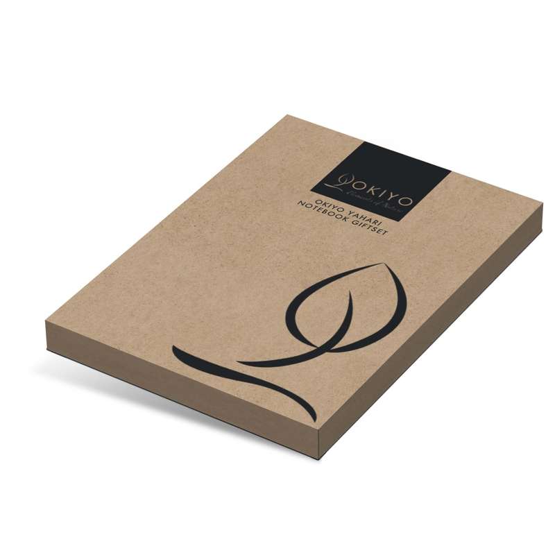 Okiyo Yahari Bamboo A5 Notebook & Pen Set