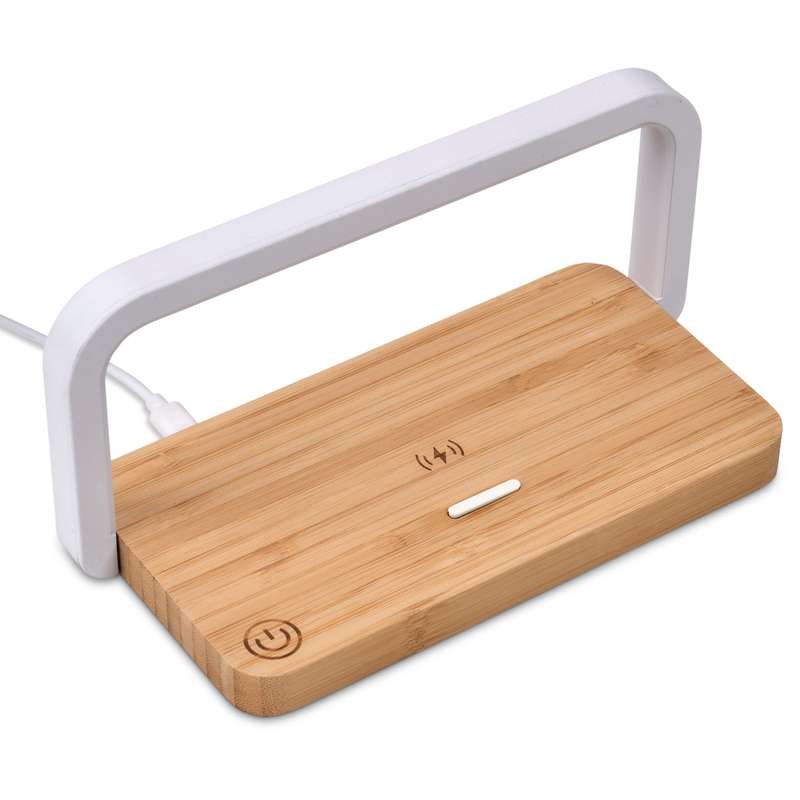 Okiyo Yoru Bamboo Wireless Charger & Light