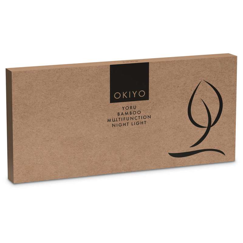 Okiyo Yoru Bamboo Wireless Charger & Light