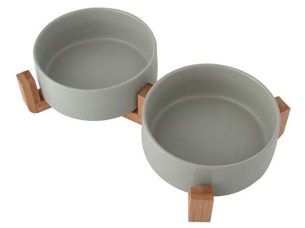 Pet Bowl & Stand - Double