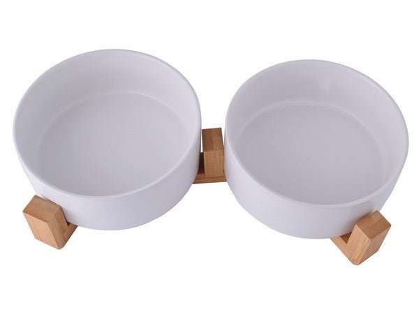 Pet Bowl & Stand - Double