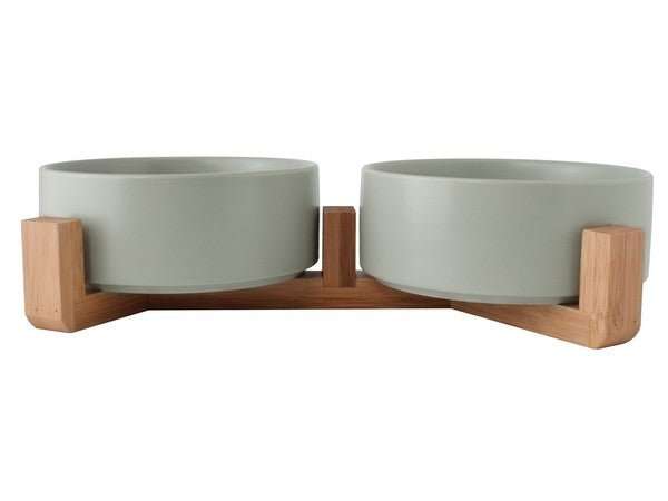 Pet Bowl & Stand - Double