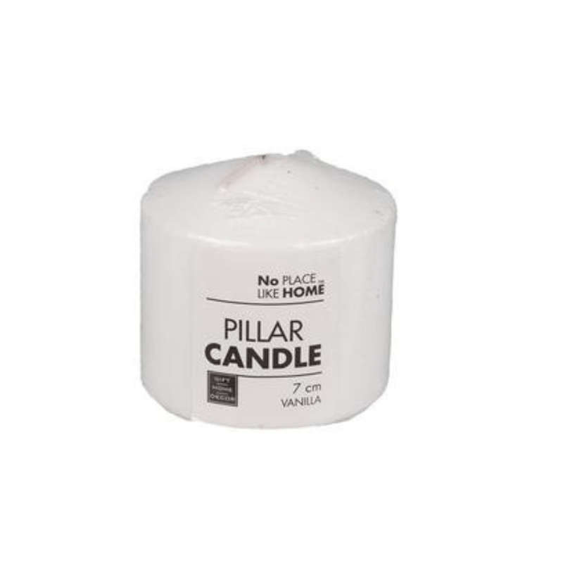 Pillar Candle - Vanilla Scented