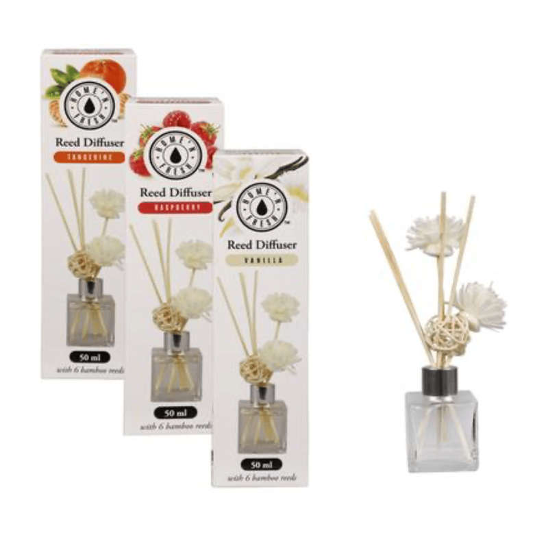 Reed Diffuser Bamboo Flower Sticks - Set of 4