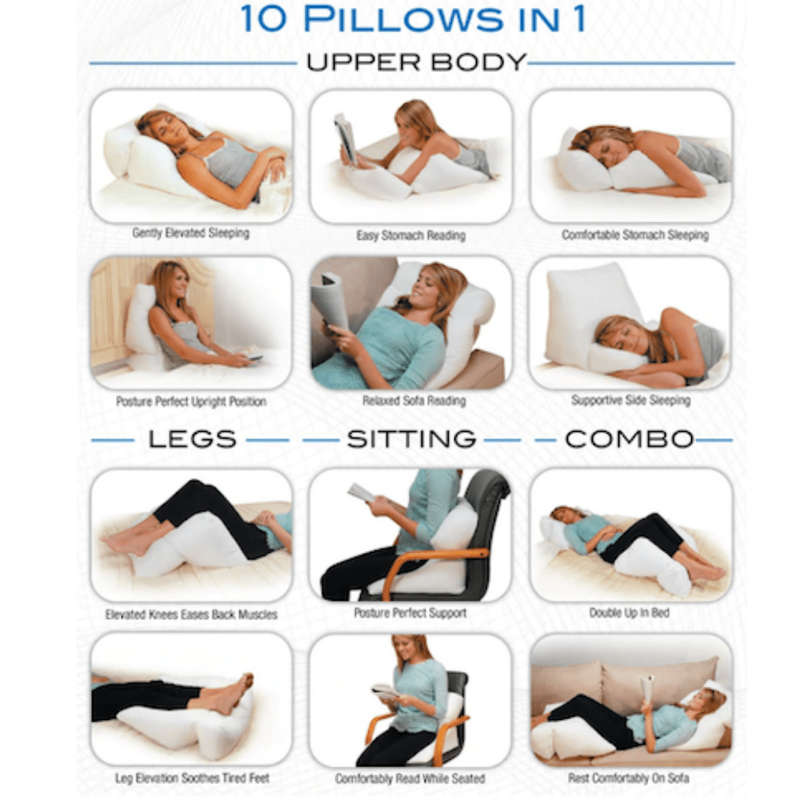 Remedy Health Contour Flip Pillow