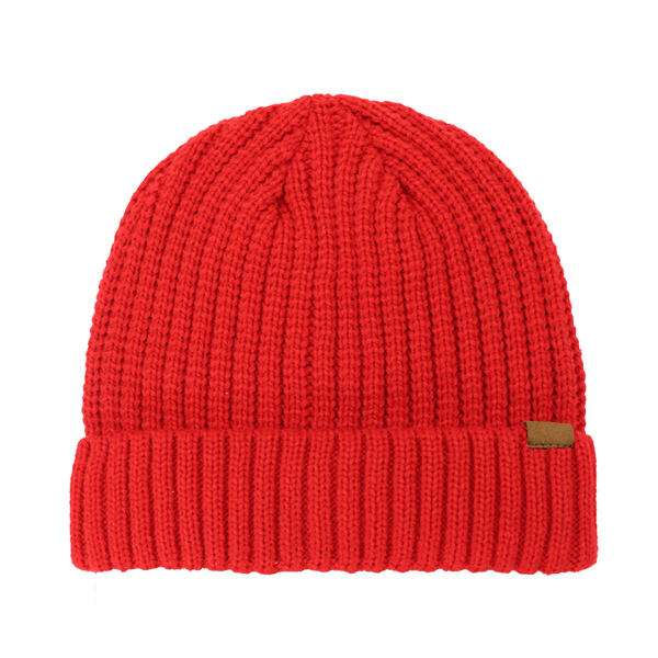 Rib Knit Beanie - Cuffed
