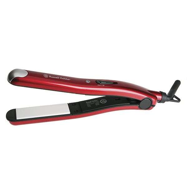 Russell Hobbs Curvy Red Ceramic Straightener