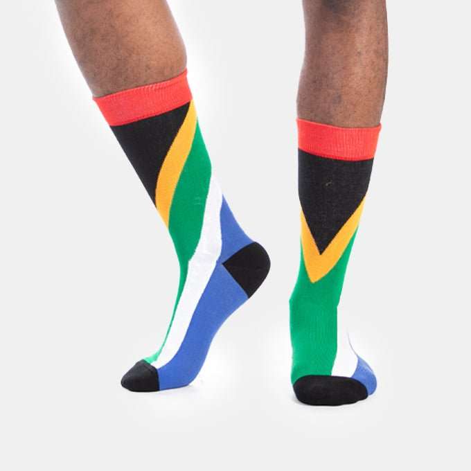 SA Flag Socks