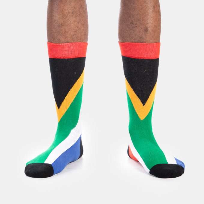 SA Flag Socks