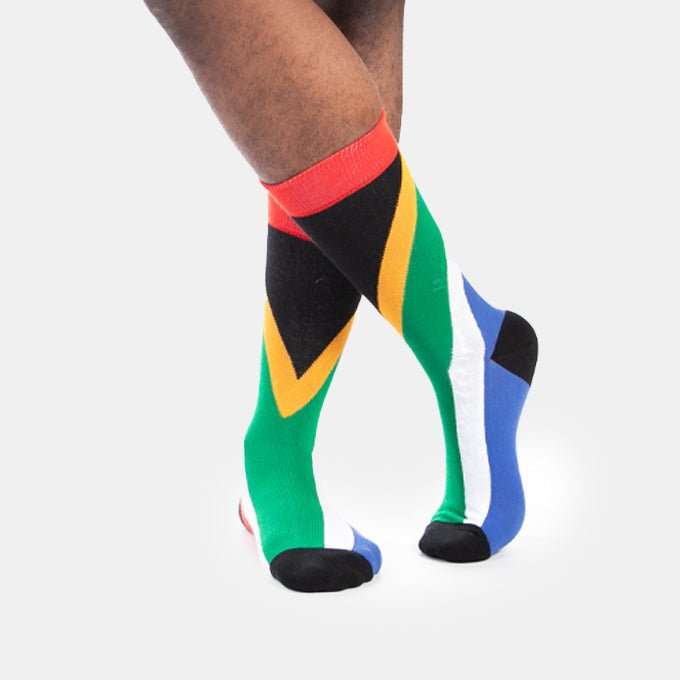 SA Flag Socks