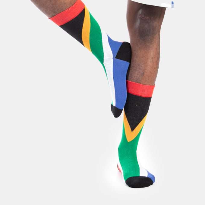 SA Flag Socks