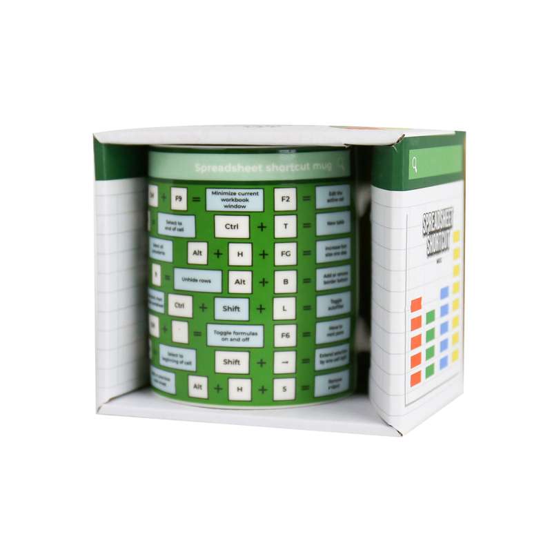 Excel Spreadsheet Shortcut Mug