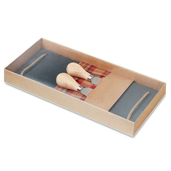 Slate Cheeseboard Set