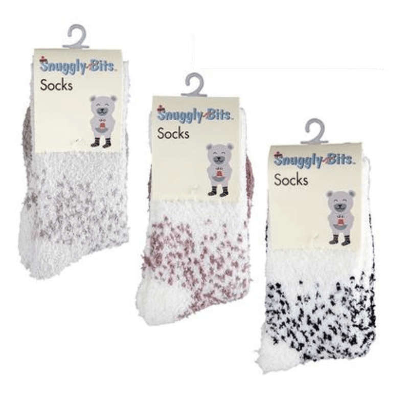 Snuggly Bits Adult Fluffy Socks