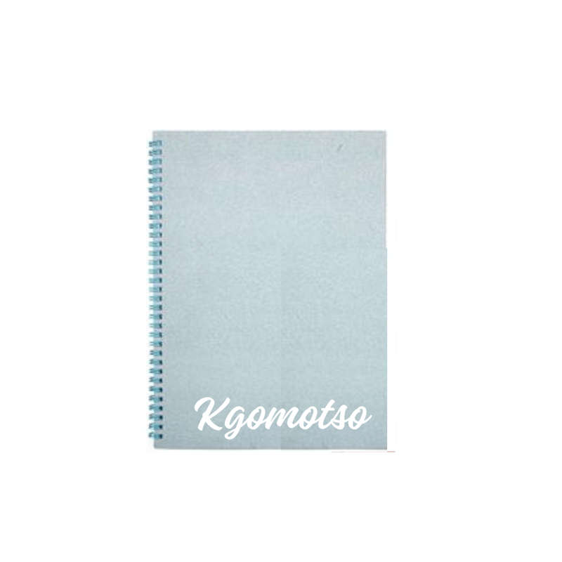 Spiral Glitter Notebook - A4