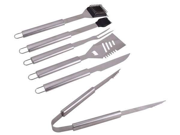 Stainless Steel 6pc Braai Set