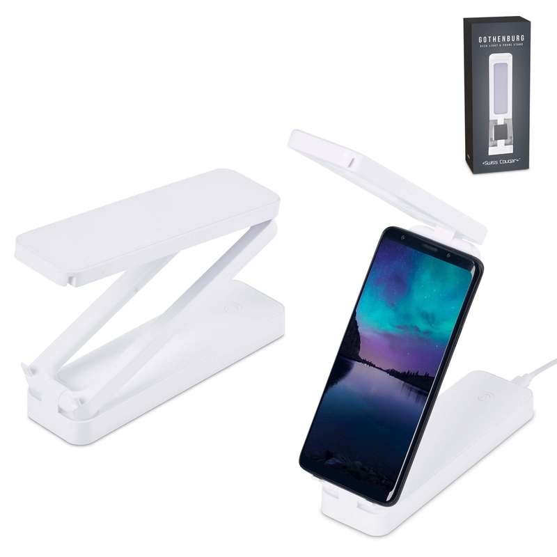 Swiss Cougar Gothenburg Desk Light And Phone Stand