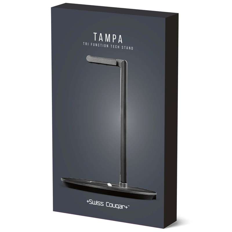 Swiss Cougar Tampa Tech Stand & Wireless Charger