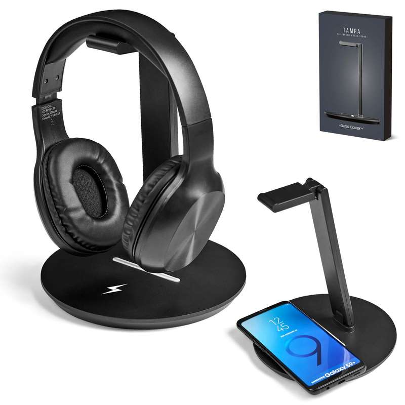 Swiss Cougar Tampa Tech Stand & Wireless Charger