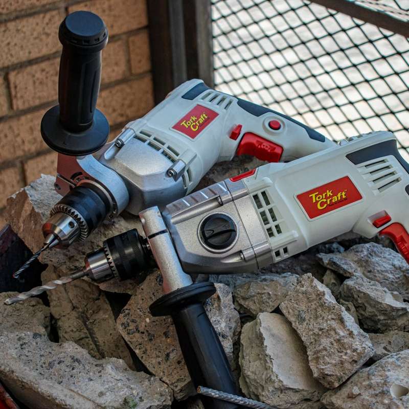 Tork Craft Impact Drill 2 Speed - 1100W