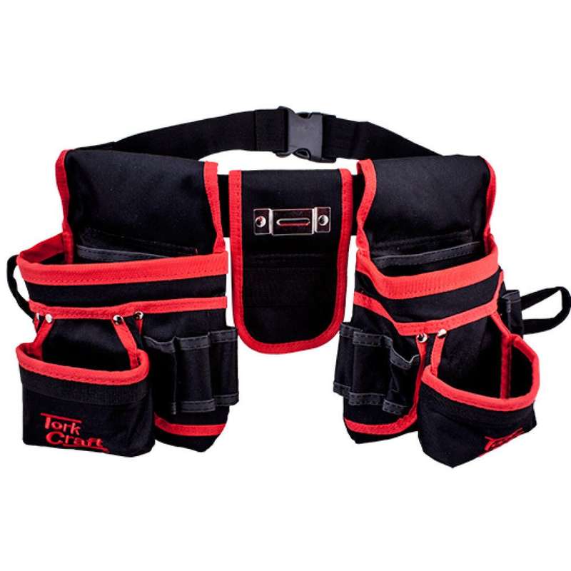 Tork Craft Nylon Tool Pouch - 14 Pockets