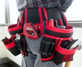 Tork Craft Nylon Tool Pouch - 14 Pockets