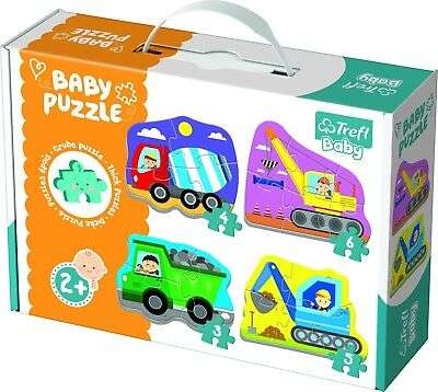 Trefl Puzzles - Baby Classic - Vehicles on Site