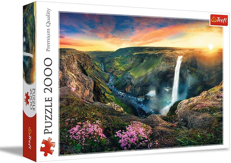 Trefl Puzzles - Háifoss Waterfall, Iceland 2000pc