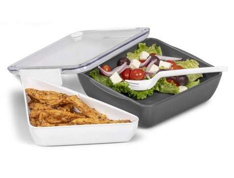 Triangle Divider Lunch Box