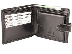 Two Fold Men's Genuine Leather Wallet