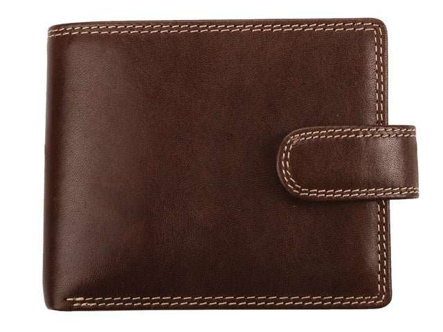 Two Fold Men's Genuine Leather Wallet