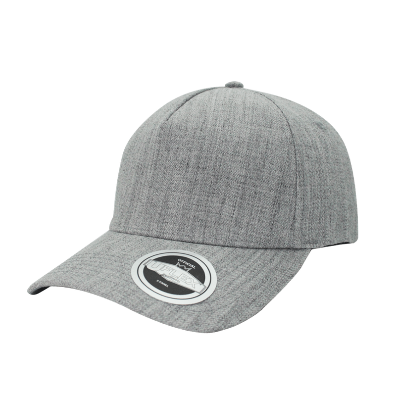 Uflex 5 Panel Curved Peak Snapback Cap