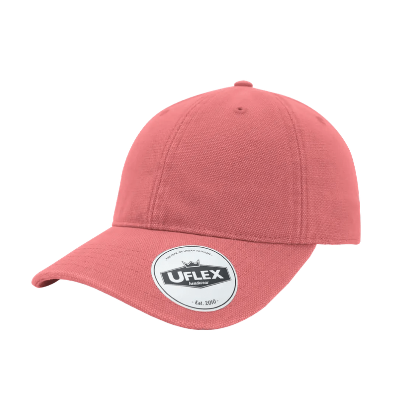 Uflex 6P Washed Canvas Unstructured Cap